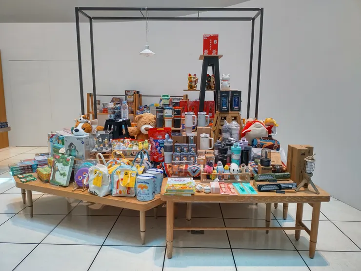 生活側入口處的情境