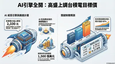 台積電好消息連發，高盛跟進大幅上調目標價