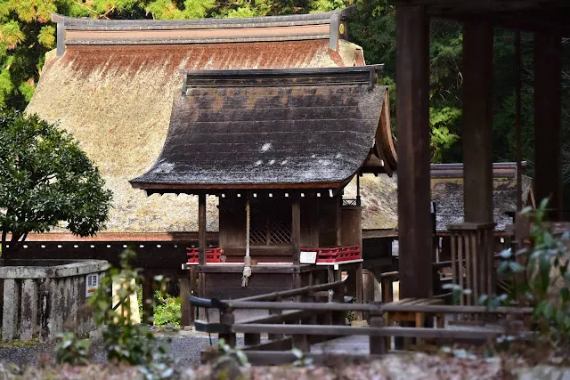 位在角落的宇佐竃殿社