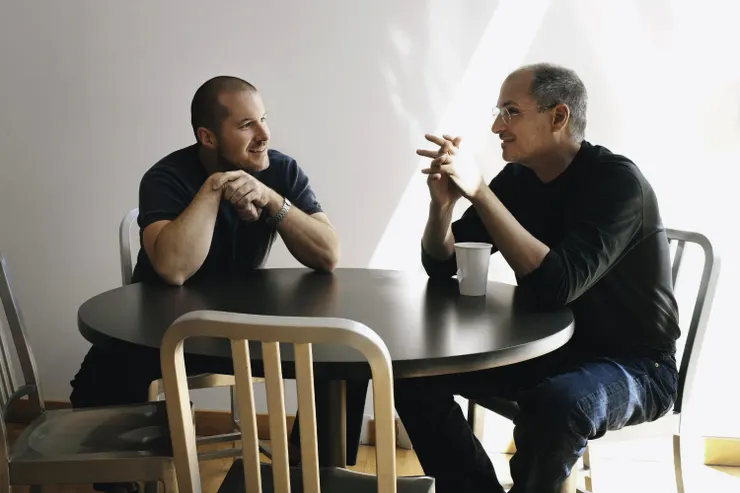 Jonathan Ive & Steve Jobs