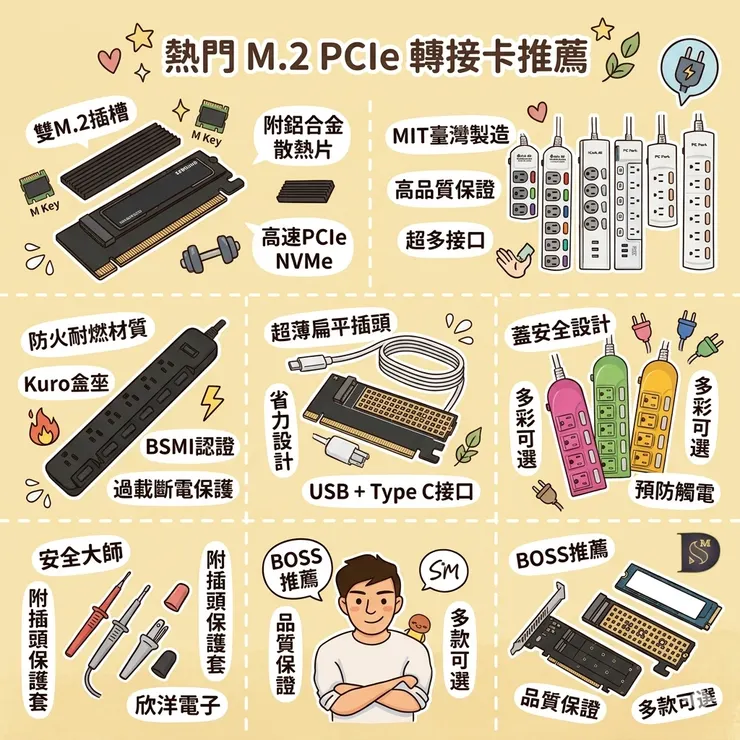 【SSD擴充卡推薦】告別容量焦慮！Dcard/PTT玩家推爆M.2擴充評比：老電腦救星/擴充小白，轉接卡