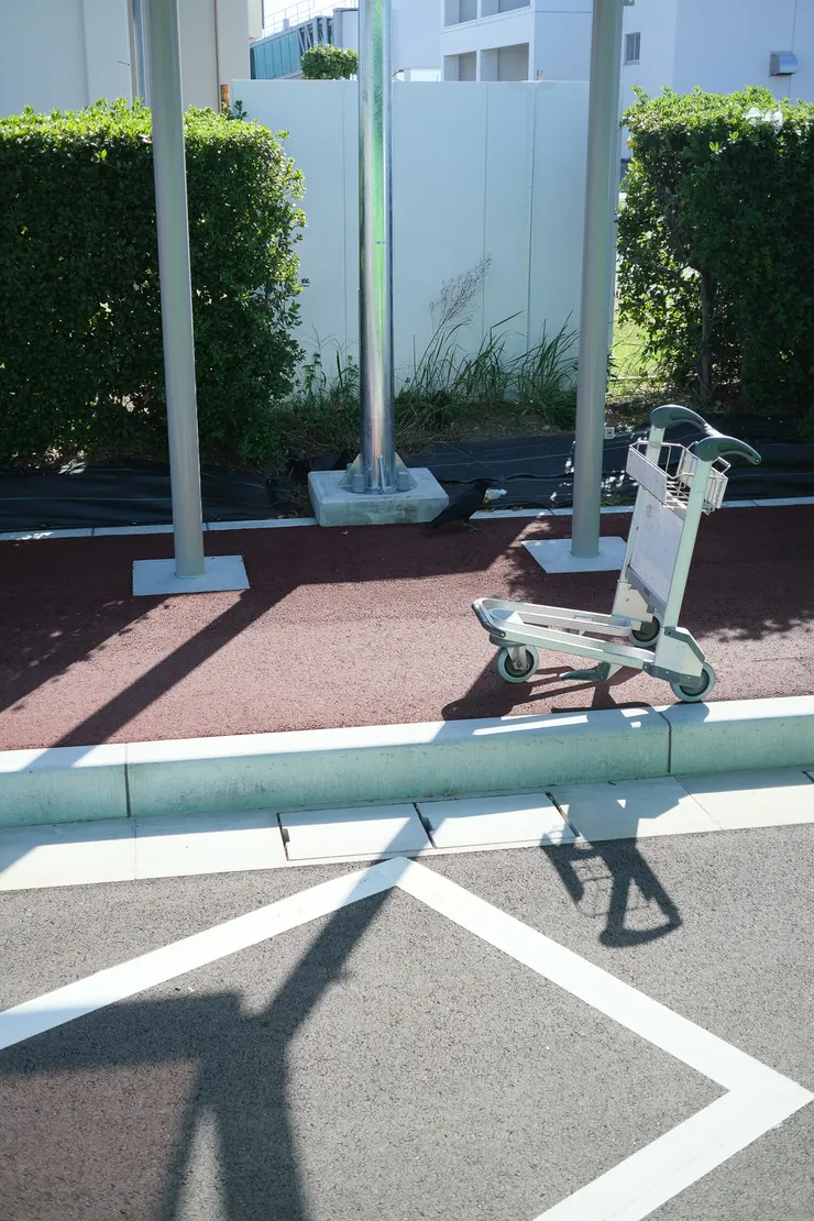 車外景色 出發前