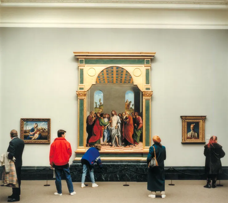 National Gallery I, Thomas Struth, 1989, Photo: © Tate, London [2024]