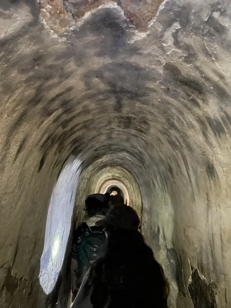 攝於2024年，私人莊園內的密道