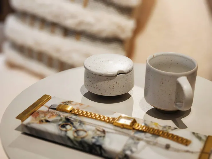 Italy冷翡翠首飾托盤