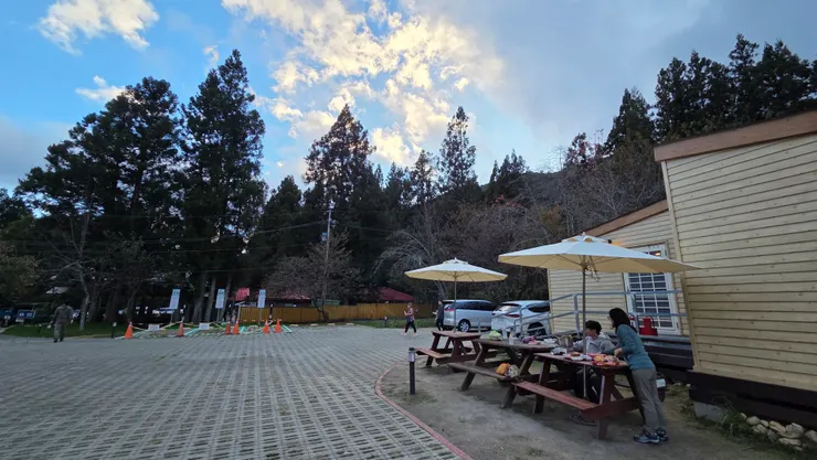 武陵農場露營區木屋