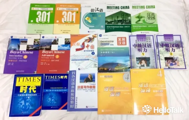 漢語階段的課本們