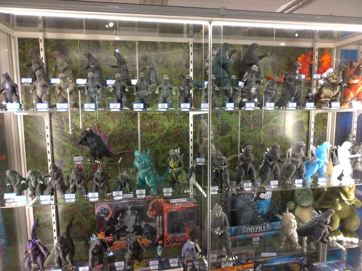 日本展區哥吉拉