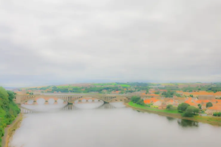 寧靜與意外交織的蘇格蘭及英格蘭的邊境一景