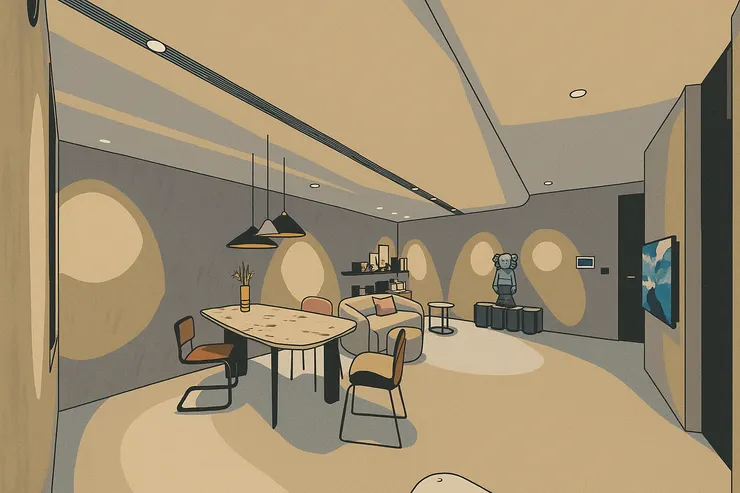 過去專蓋大坪數豪宅的一線建商，也開始轉向「首購化」設計，單層塞入8至10戶已是常態。