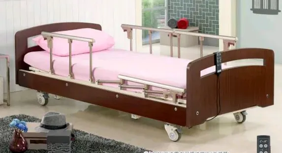 【立明】深色木飾居家三馬達電動床JJ-666