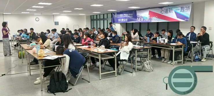 115新北全障運裁判研習的通識日，林岑怡教授（最左方身著紫色上衣者）透過性別平等課的教育宣導及案例解析，強調教學互動時，尺度拿捏的重要性。