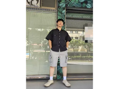 Slothful 機能短袖襯衫＋鯊魚灰機能短褲 絕不能錯過！
