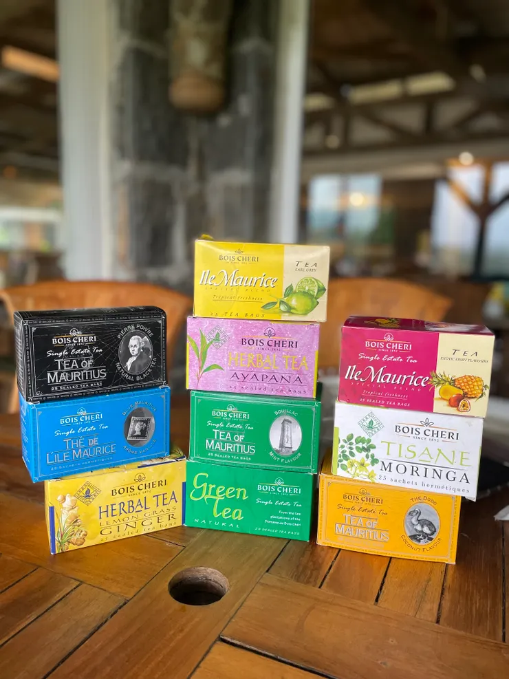 模里西斯Bois Cheri茶園品茶