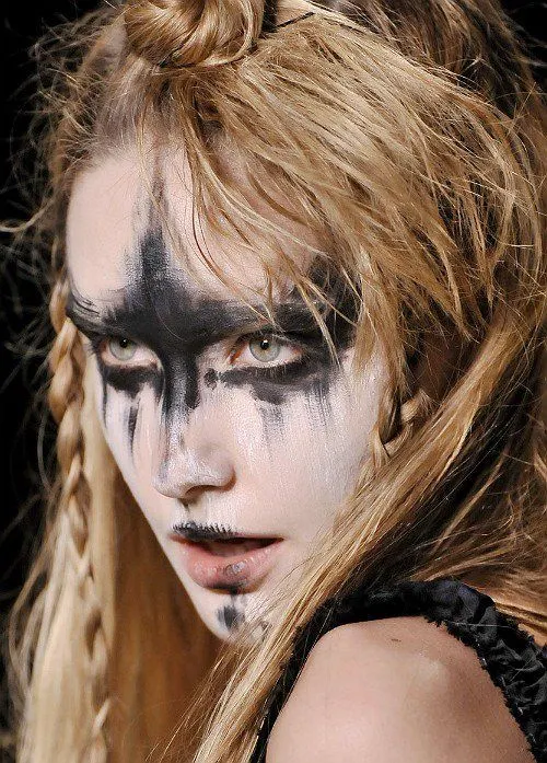 war paint示意圖，非本人