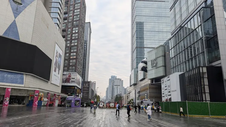 成都最繁華的街道,春熙路