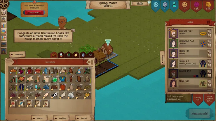 NPC跑來教你怎麼蓋城鎮