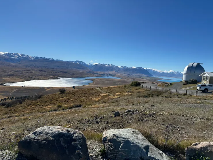 從停車場拍出去的美景
