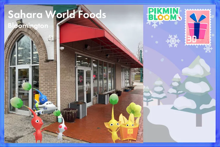 很多各國食物的超市