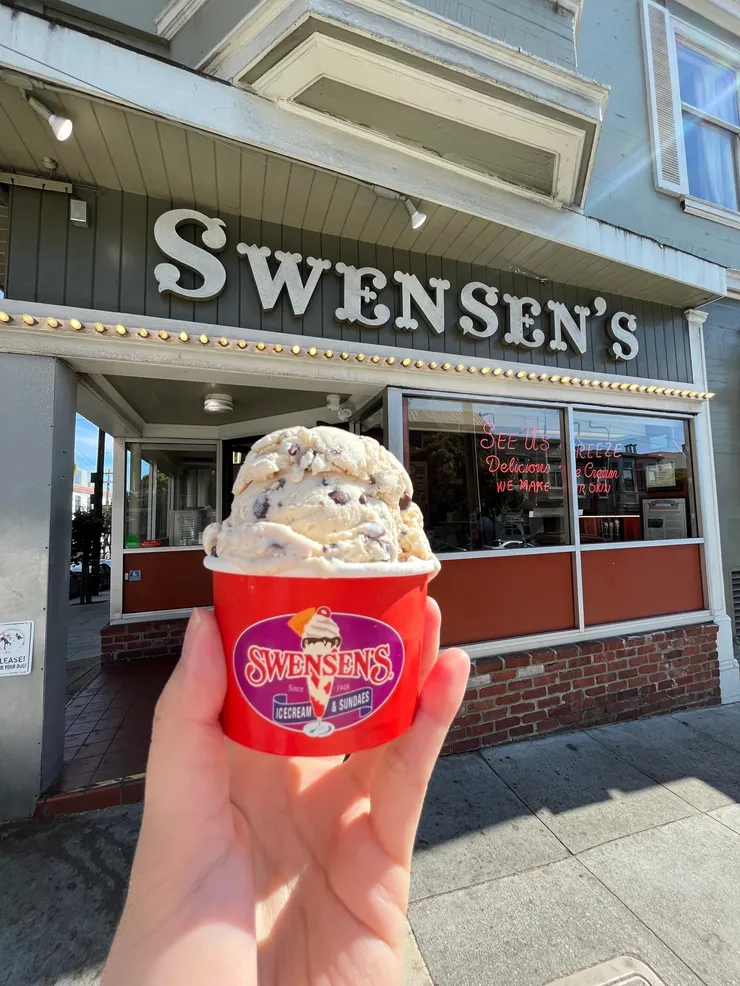 錯過公車而遇到的冰淇淋店