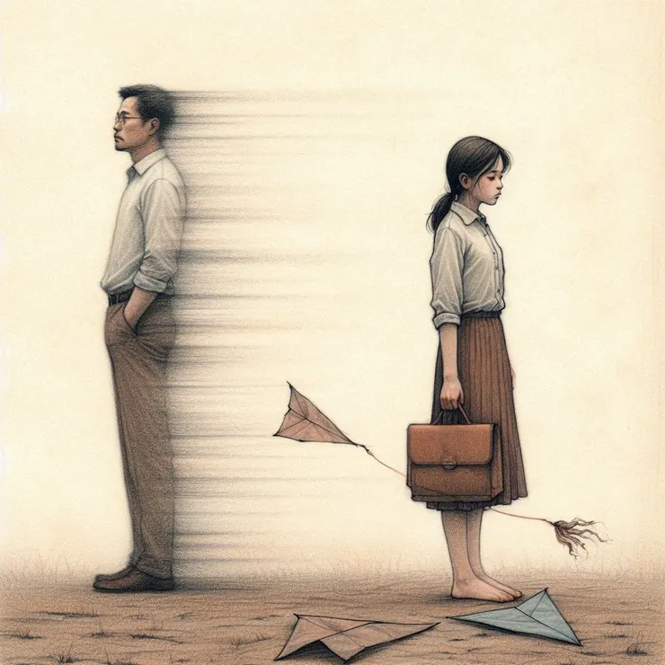 作者以 Bing Image Creator 生成圖像，靈感來自《賭徒》詩作意象（僅供本文使用，未經授權請勿擷取或另作用途。）