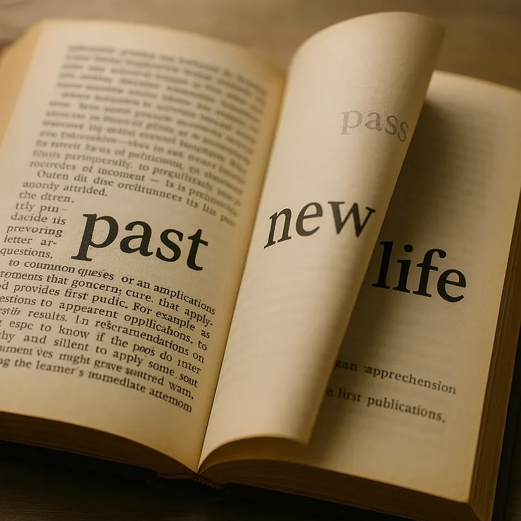 AI示意圖：翻開人生的新頁！