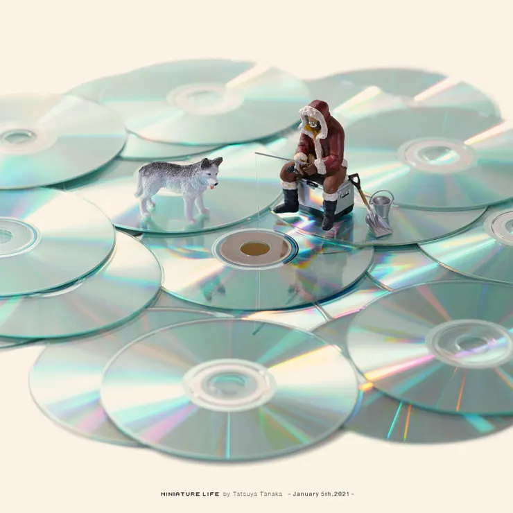 《在光碟冰河上釣魚》田中達也