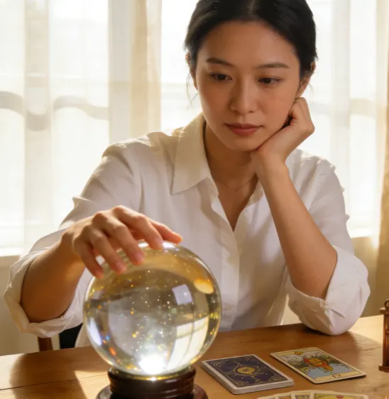 易經像是一種 連接意識與潛意識、探索人類心靈奧秘的「心理水晶球」