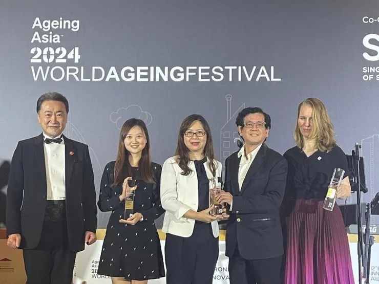 「LTPA失智症精準訓練方案」 入圍第12屆亞太創新照顧競賽中的年度最佳失智症創新技術獎。圖/樂齡智造科技提供