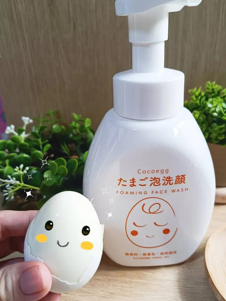 Cocoegg卵殼膜保濕泡洗顏 500ml