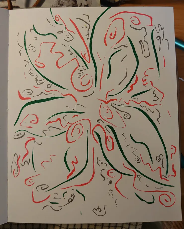 一花一世界 阿玲果圖畫 20231025