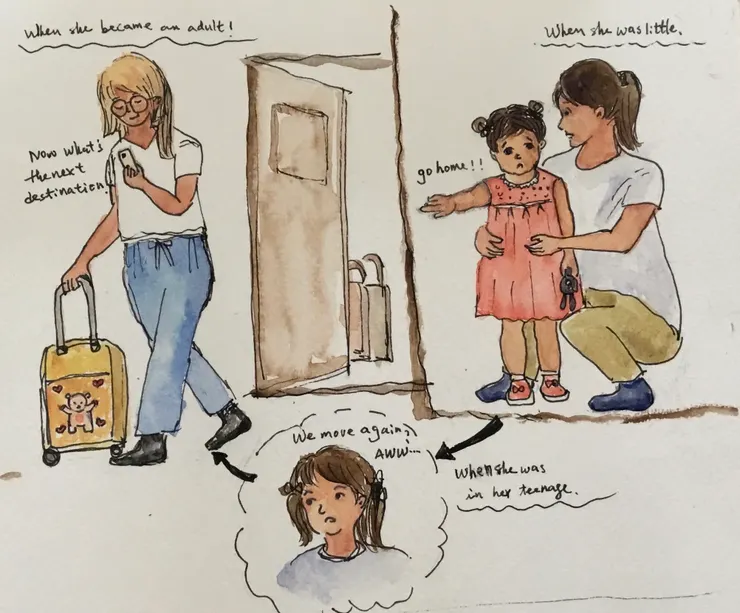 女兒的蛻變與成長也逼迫我一路學習