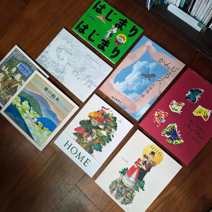 滿載而歸的繪本們～