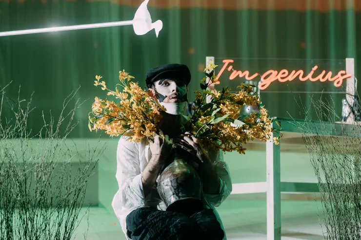 《傳奇：帕拉贊諾夫的十段殘篇》演出影像。／影像提供：臺北表演藝術中心