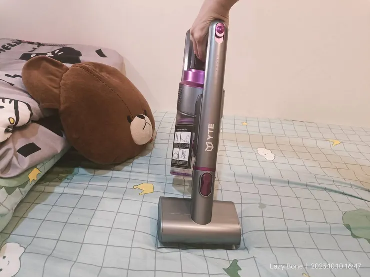 YTE無線高速渦輪吸塵器HC-1810E──電動除蟎刷