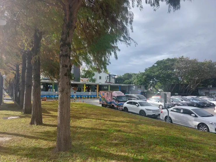 進豐生活園區落羽松與停車場 / 資料來源:我自己
