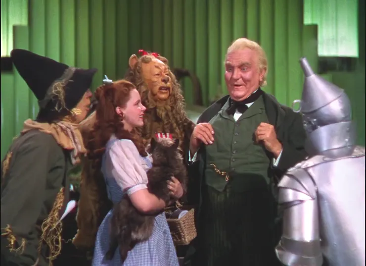 奧茲國魔法師與桃樂絲的冒險夥伴，其實都是她現實生活周遭認識的人