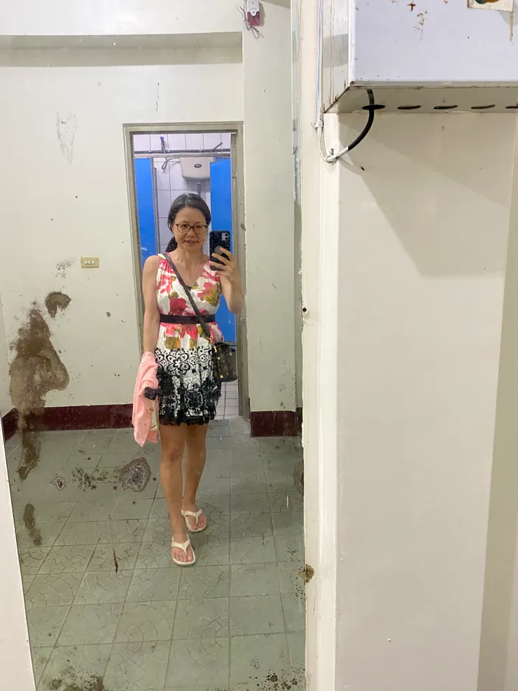 泡完湯，舒爽啊