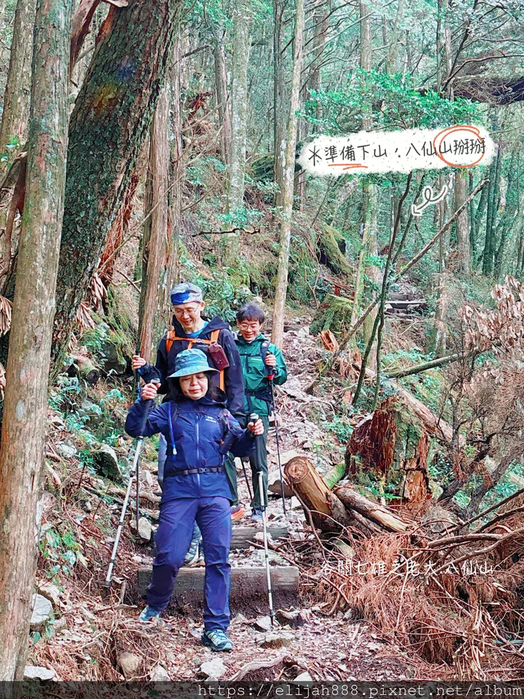 【谷關健行/住宿】谷關七雄老大。海拔2366公尺八仙山主峰。