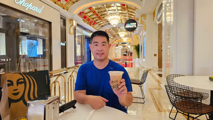 我的背景好美!澳門永利皇宮真的很有法國皇宮的感覺!