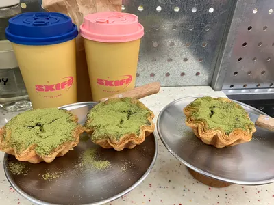 蛋塔，奶茶，冰淇淋