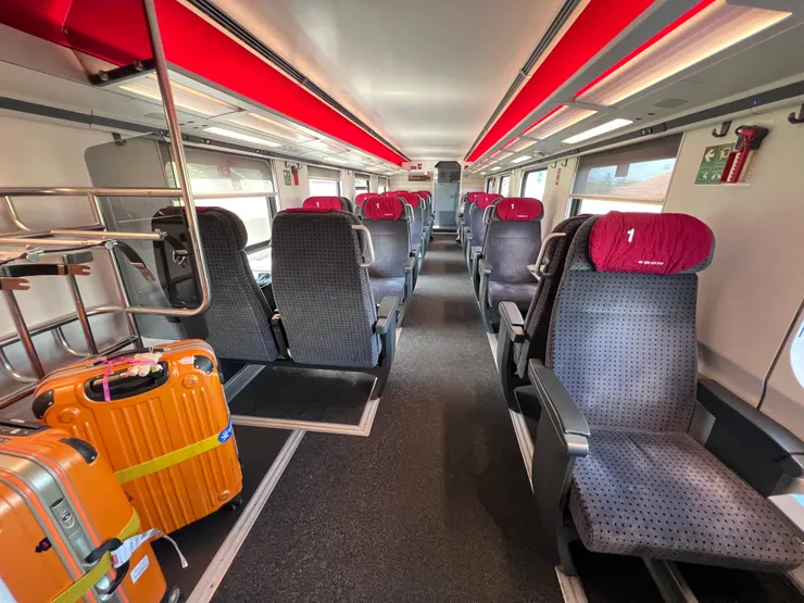 今天搭乘的火車