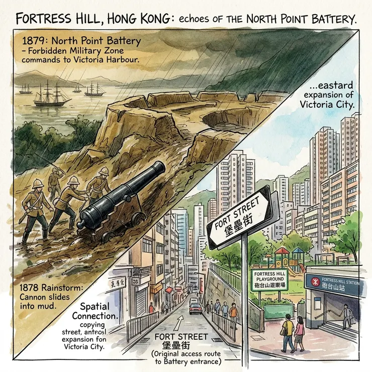 消失的北角炮台：從軍事禁區到都市公園