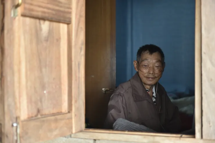 曾為華校老師的老兵