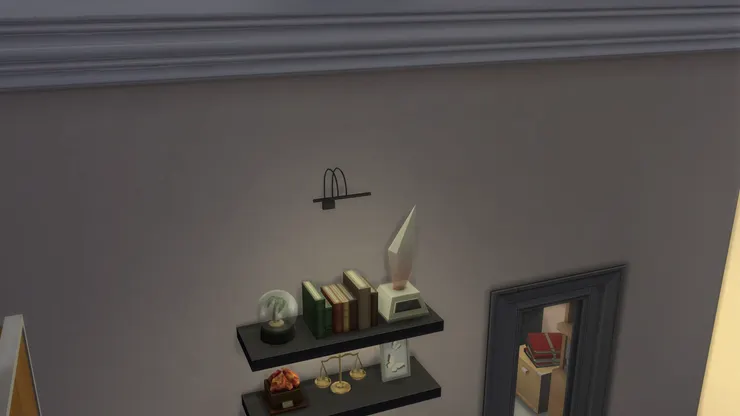 我總覺得大人物的房間就是有個這樣的架子：放了些書和不知什麼飾物，，好像挺有文化氣質。