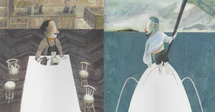 圖片來源：《這裡，那裡》｜文：盧心遠    圖：盧心遠    青林；2023