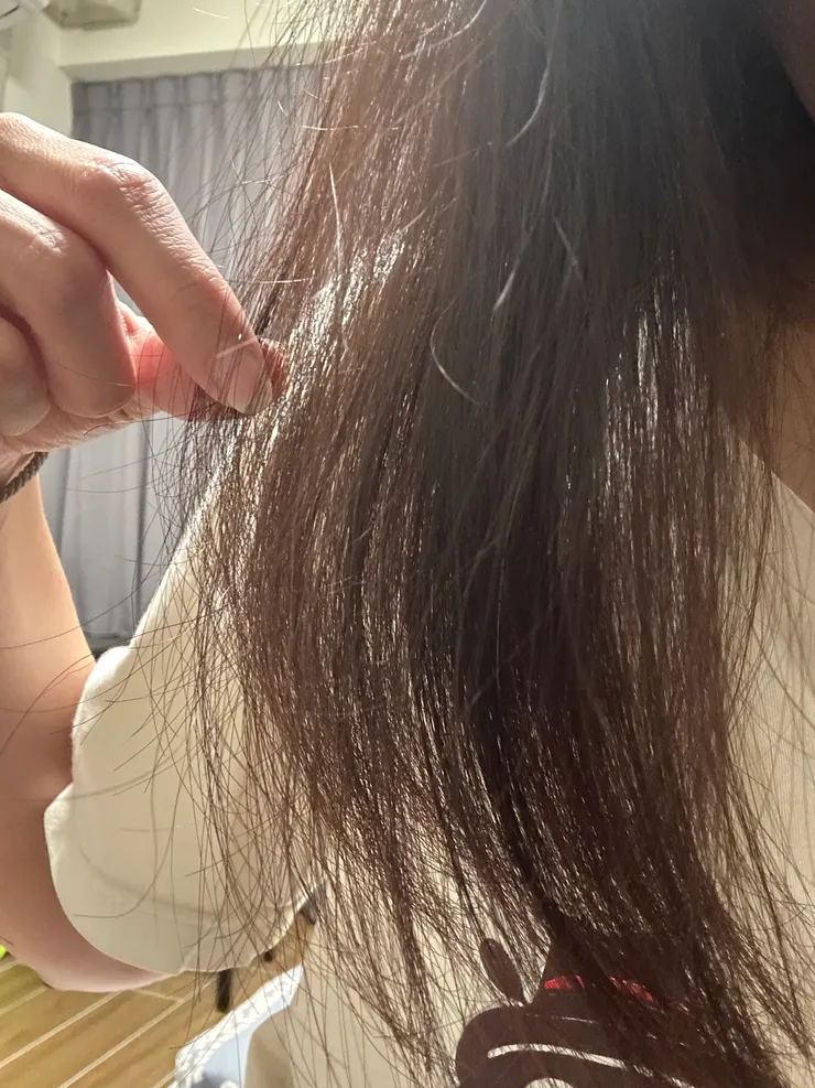 你們說這個剛洗好吹好的頭髮，是不是毛得很沒天理啦😭