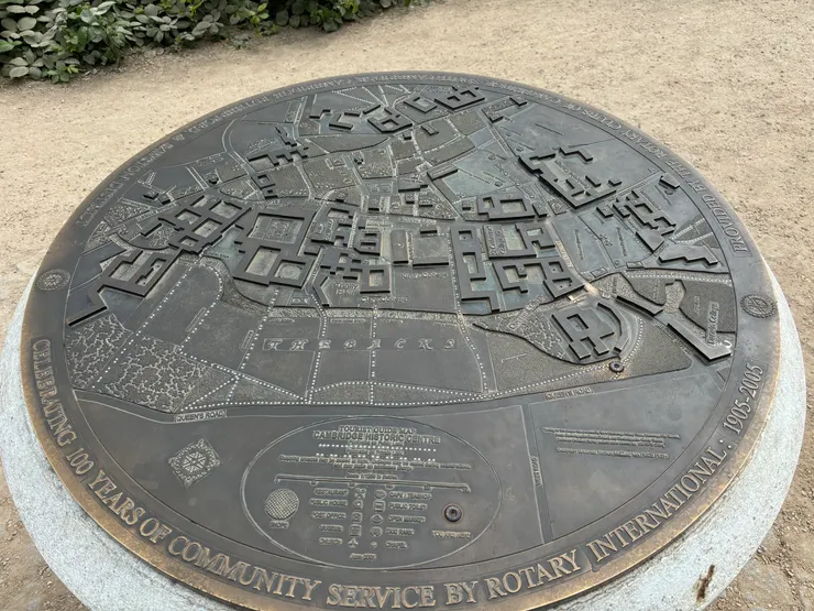 劍橋大學迷你石板地圖