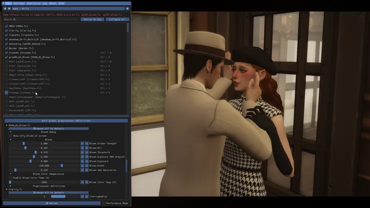 我自己使用Drift的設定