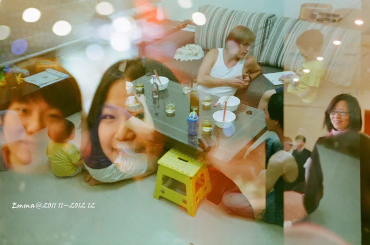 Double exposure ( flim ) shot by Emma@Kaohsiung,Hsinchu,2011~2012.